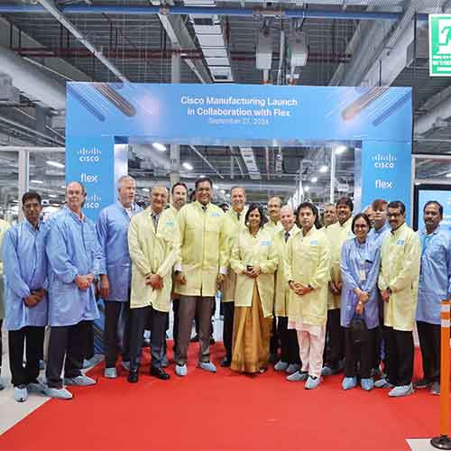 Cisco Opens New Manufacturing Facility in Chennai