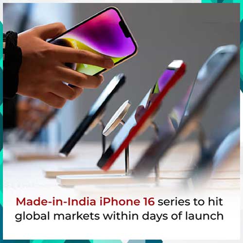 Apple to ship made-in-India iPhone 16 globally after release