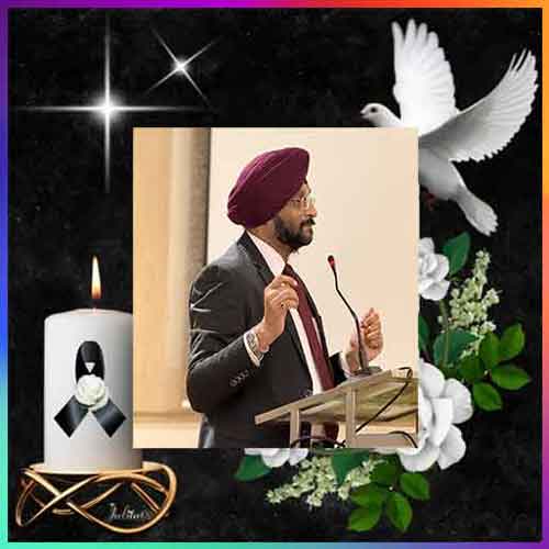 Colonel Inderjeet Singh Collapsed while addressing in an event in New Delhi