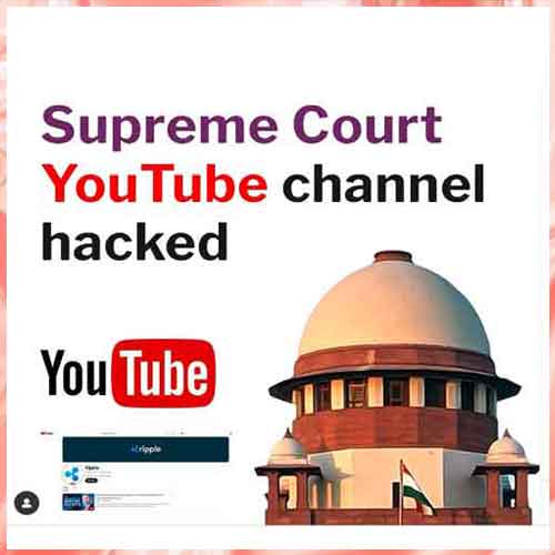 Indian Supreme Court YouTube page hacked