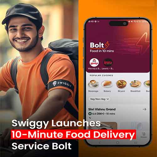 Swiggy has introduced Bolt