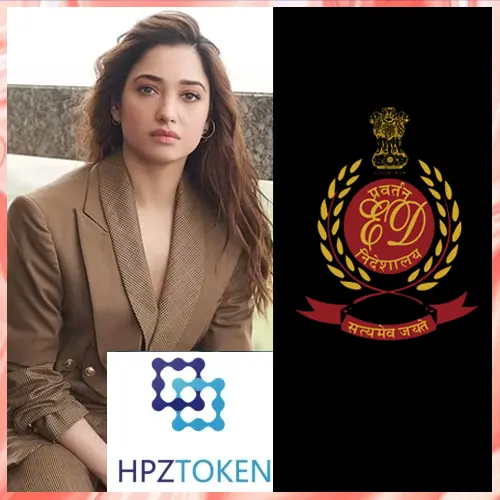 ED questions Tamannaah Bhatia in money laundering case linked to ‘HPZ Token’ app