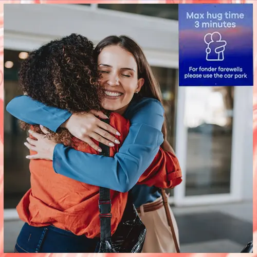 Airport Limits Hugs to 3 Minutes: New Zealand