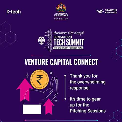 Karnataka to host Global Startup-VC Connect at Bengaluru Tech Summit 2024