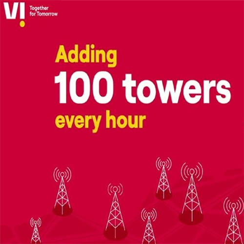 Vi completes ambitious goal of adding 100 towers every hour