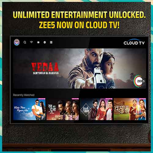 ZEE5 boosts accessibility with Cloud TV collaboration