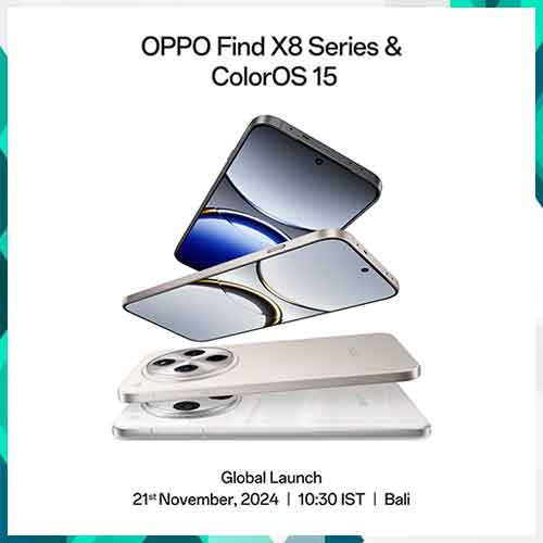 OPPO Find X8 Series with ColorOS 15 to launch on November 21