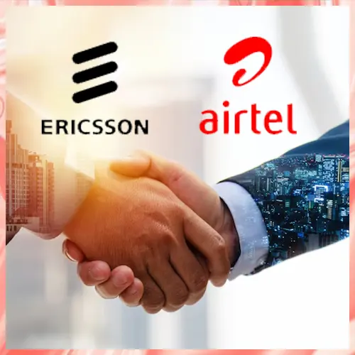 Ericsson secures multi-year 4G and 5G deal with Bharti Airtel