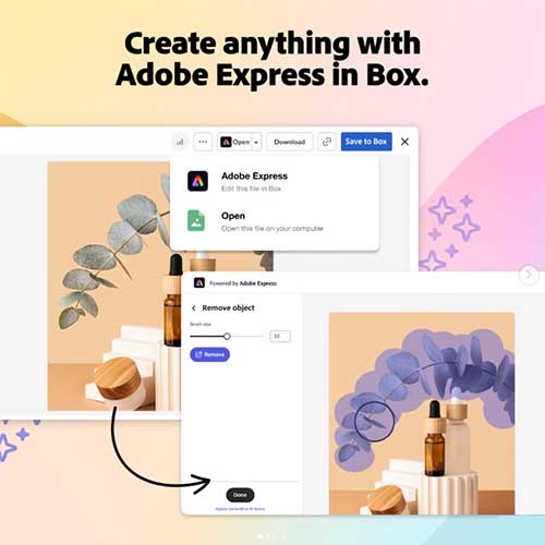 Adobe Express and Box join forces to deliver creativity and AI tools to businesses