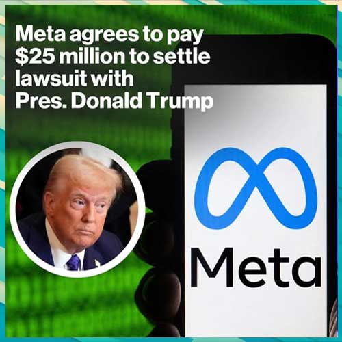 Meta agrees to pay $25 million to settle Trump's lawsuit