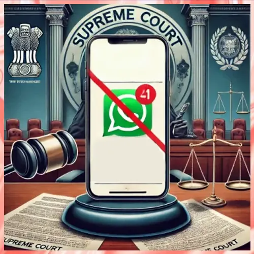 Supreme Court bans use of WhatsApp and other electronic modes to serve legal notices