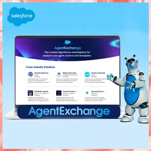 Salesforce announces AgentExchange, the Marketplace for Agentforce