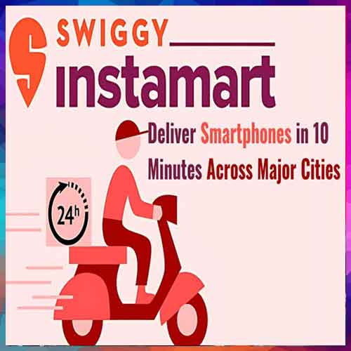 Swiggy Instamart to offer 10-minute smartphone delivery in major Indian cities Swiggy Instamart to offer 10-minute smartphone delivery in major Indian cities