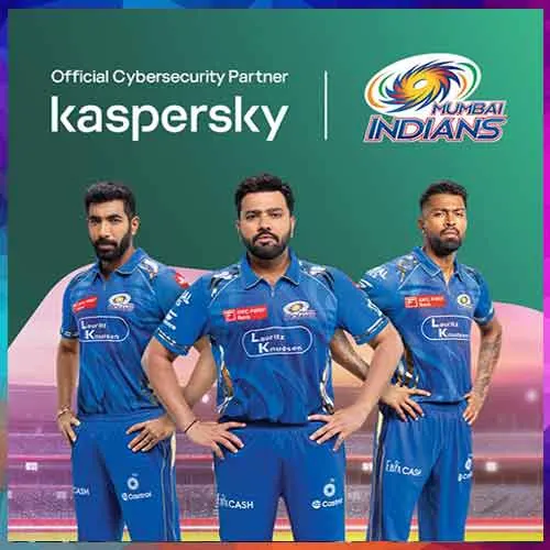For 2nd Time, Kaspersky announced Mumbai Indians’ Official Cyber Security Partner