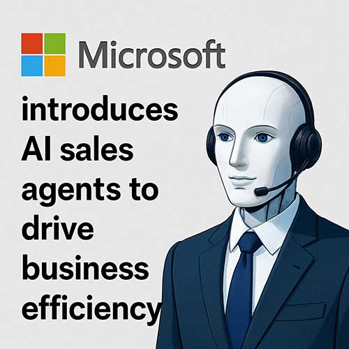 Microsoft introduces AI sales agents to drive business efficiency Microsoft introduces AI sales agents to drive business efficiency