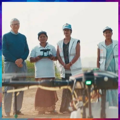 Drone Didi scheme gains global recognition with Bill Gates visit