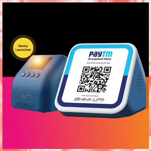 Paytm's New Soundbox To Offer Visual Payment Alerts