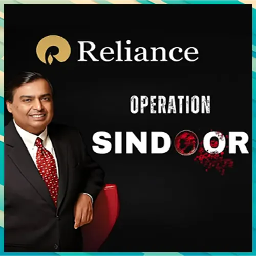 Reliance withdraws trademark application for 'Operation Sindoor' Reliance withdraws trademark application for 'Operation Sindoor'