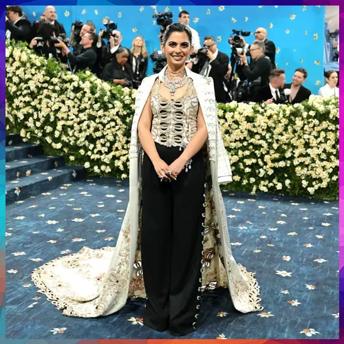 Isha Ambani dazzles at Met Gala 2025, celebrating Indian crafts and women creatives