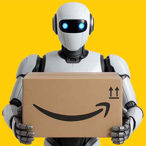 Amazon exploring humanoid robots for delivery Amazon exploring humanoid robots for delivery