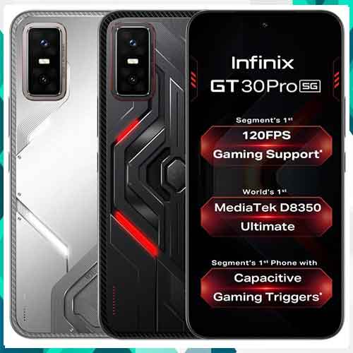Infinix launches GT 30 Pro gaming smartphone in India starting at Rs 24,999 Infinix launches GT 30 Pro gaming smartphone in India starting at Rs 24,999
