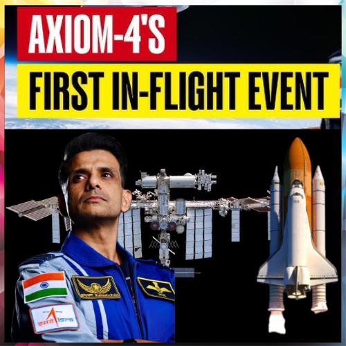 Ax-4 mission to ISS launches with Indian astronaut Shubhanshu Shukla on board
