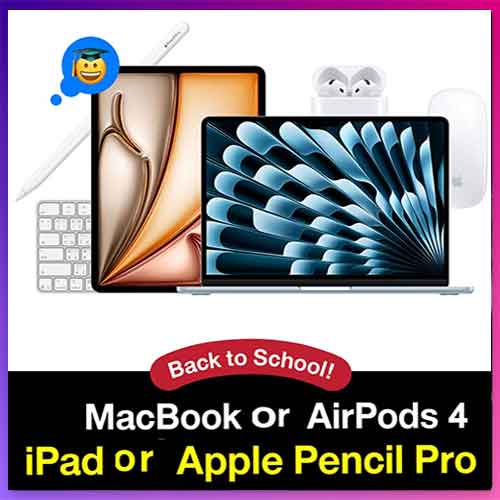 Apple rolls out 2024 ‘Back to School’ offer on Macs and iPads with free accessories Apple rolls out 2024 ‘Back to School’ offer on Macs and iPads with free accessories