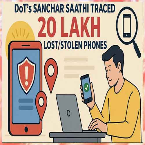 DoT's Sanchar Saathi capable of tracing over 20 lakh lost, stolen phones