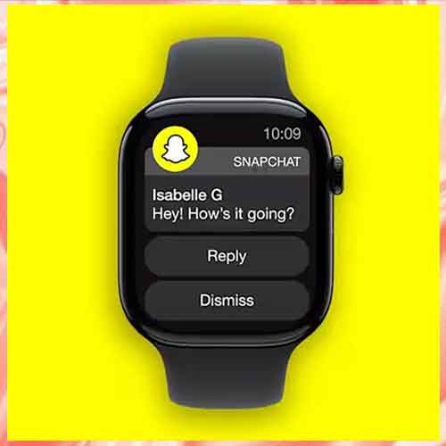 Snapchat Debuts on Apple Watch
