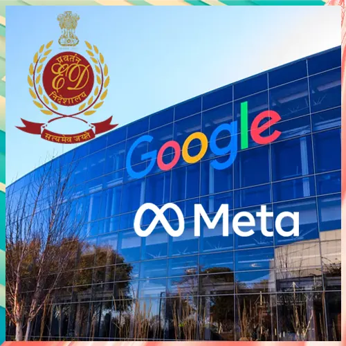 Meta, Google summoned again by ED in ongoing online betting probe Meta, Google summoned again by ED in ongoing online betting probe