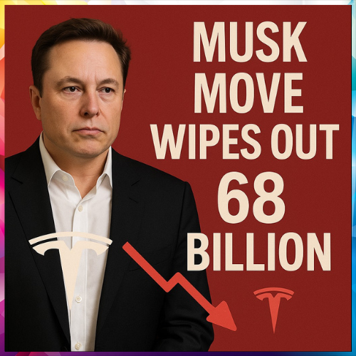 Elon Musk’s political move wipes $68 billion off Tesla value