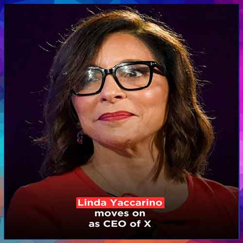 Linda Yaccarino steps down as CEO of Elon Musk's X