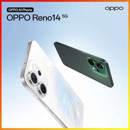 OPPO Soars with 191% Sales Growth, Launches Mint Green Reno14 5G