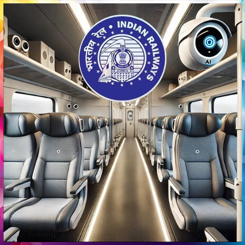 Indian Railways to Install AI-Ready CCTV Cameras in All Coaches and Locomotives