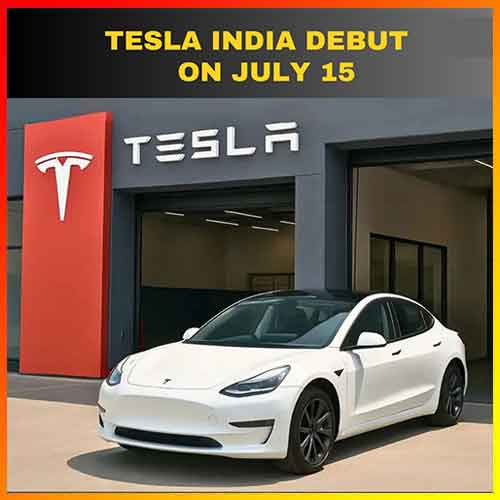 Tesla to make its India debut on July 15 with first showroom in Mumbai