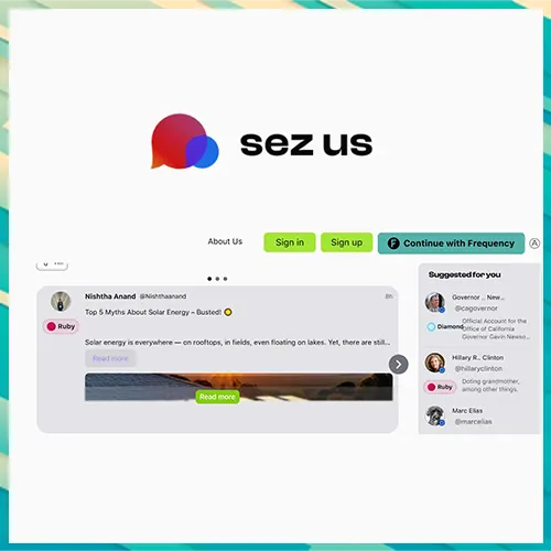 Sez Us Debuts in India, Promises a Healthier, Bot-Free Social Media Experience Sez Us Debuts in India, Promises a Healthier, Bot-Free Social Media Experience