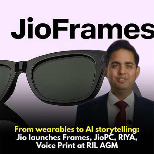 Reliance Unveils JioFrames: AI-Powered Smart Glasses