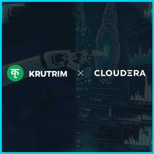 Krutrim Teams Up with Cloudera to Supercharge AI and Data Capabilities in India Krutrim Teams Up with Cloudera to Supercharge AI and Data Capabilities in India