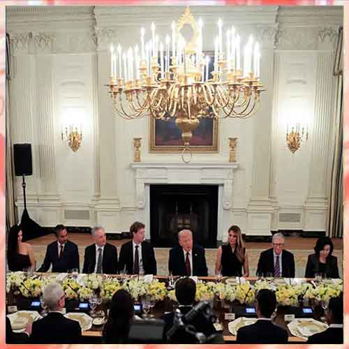 Trump hosts tech titans at White House to spotlight AI, investments