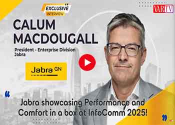 Jabra showcasing Performance and Comfort in a box at InfoComm 2025