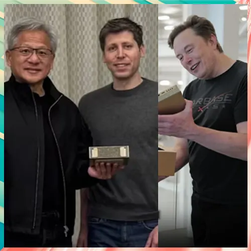 Nvidia CEO personally delivers new AI supercomputer to Elon Musk and Sam Altman