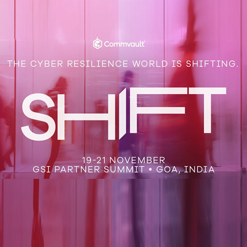 Commvault to demonstrate leadership in unified enterprise resilience at 3rd annual SHIFT GSI Partner Summit
