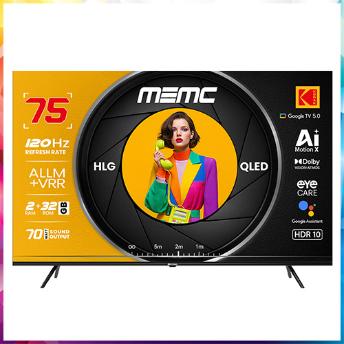 Kodak launches new MotionX QLED TV series in India with enhanced picture quality and immersive sound