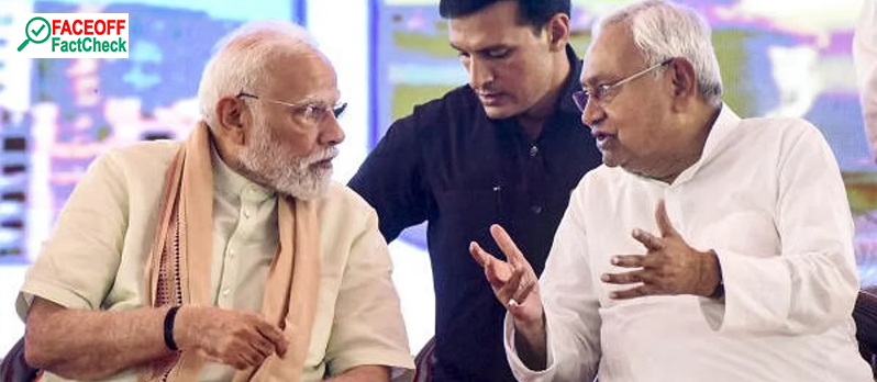 Viral Clip of Nitish Kumar Accusing Modi of Planning Attacks Proven to Be AI Deepfake