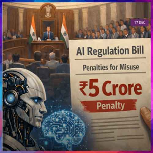 ₹5 Crore Fines, Criminal Liability: India’s AI Accountability Bill Explained
