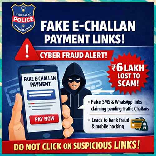 Fake e-Challan links identified as new cyber trap
