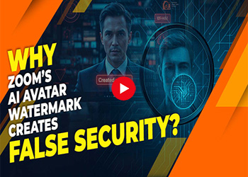 why Zoom’s AI Avatar Watermark creates false security?
