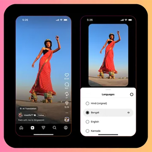 Instagram rolls out Meta AI voice translations and Indian fonts for Reels