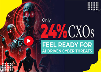 Only 24% CXOs Feel Ready for AI-Driven Cyber Threats