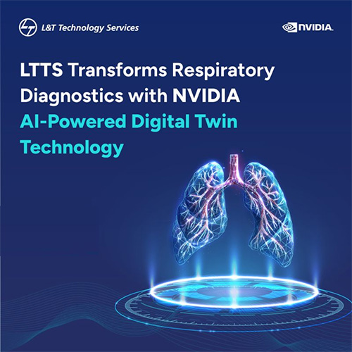 LTTS transforms respiratory diagnostics with NVIDIA AI-powered digital twin technology
